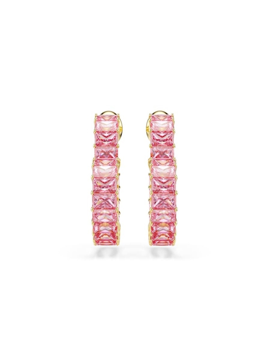 Aretes de corazón con acabado brillante 4