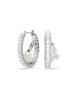 Aretes circulares con acabado brillante