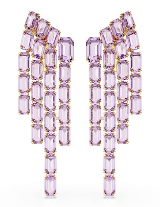 Aretes con acabado brillante