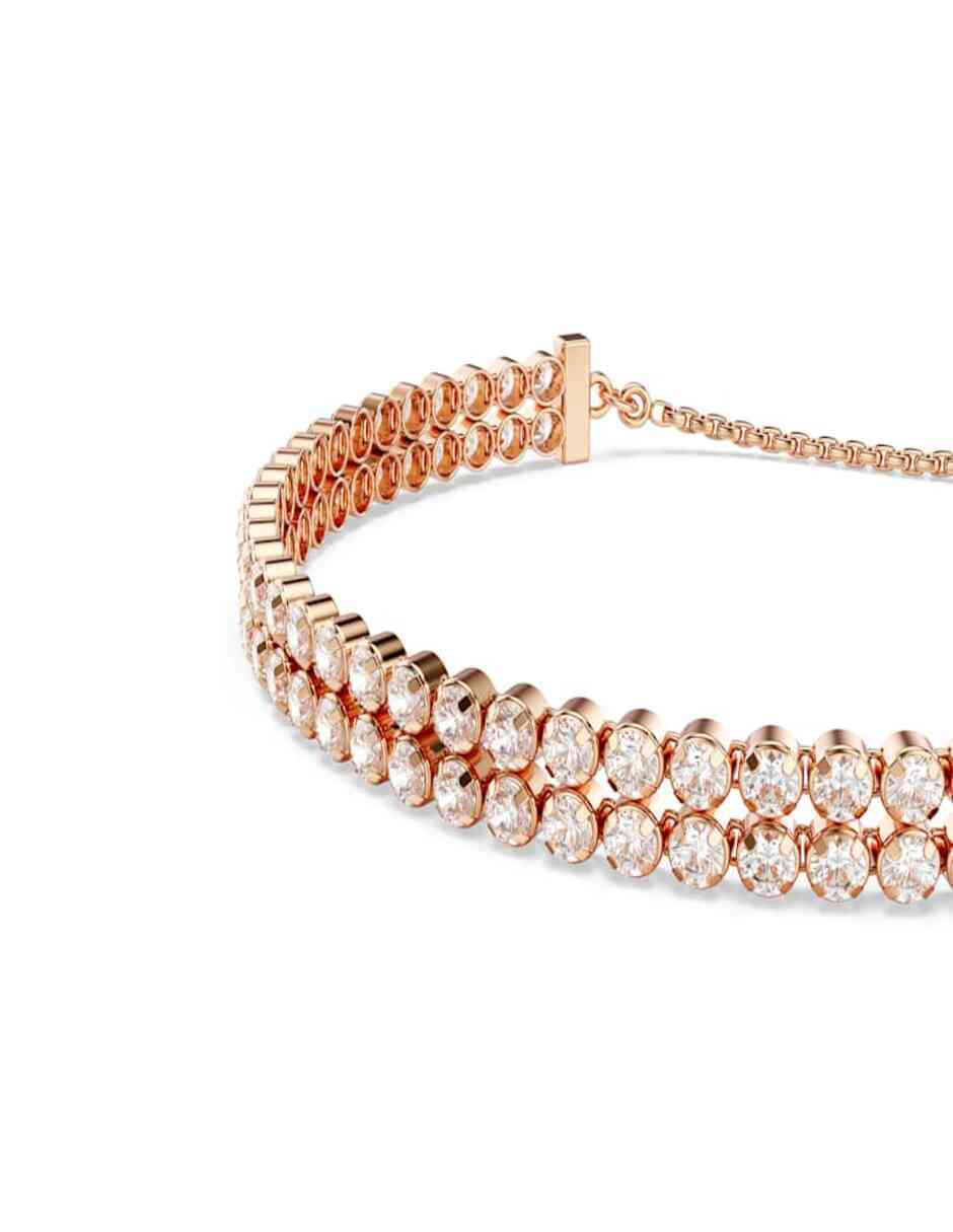 Pulsera Swarovski Matrix Tennis con acabado brillante