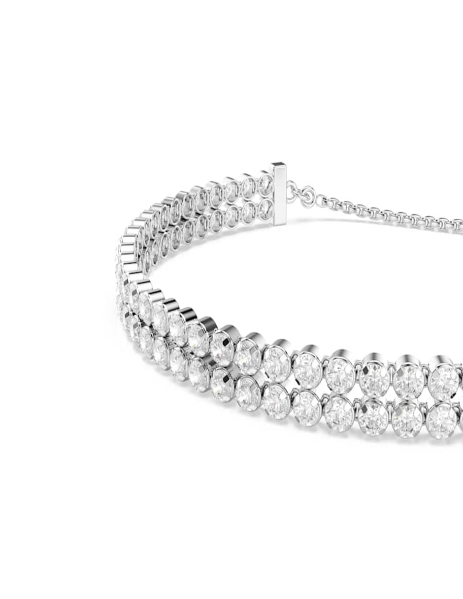 Pulsera Swarovski Matrix Tennis con acabado brillante