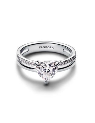 Anillo Timeless de plata zirconia cúbica brillante Anillo Timeless de plata zirconia cúbica brillante