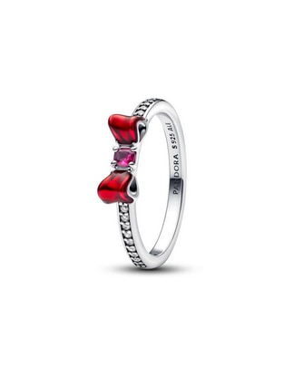 Anillo Disney x Blancanieves de plata zirconia cúbica brillante Anillo Disney x Blancanieves de plata zirconia cúbica brillante