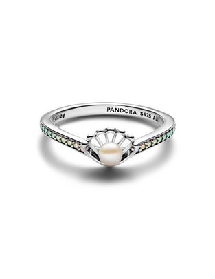 Anillo Disney Ariel P 925 de plata zirconia cúbica brillante Anillo Disney Ariel P 925 de plata zirconia cúbica brillante