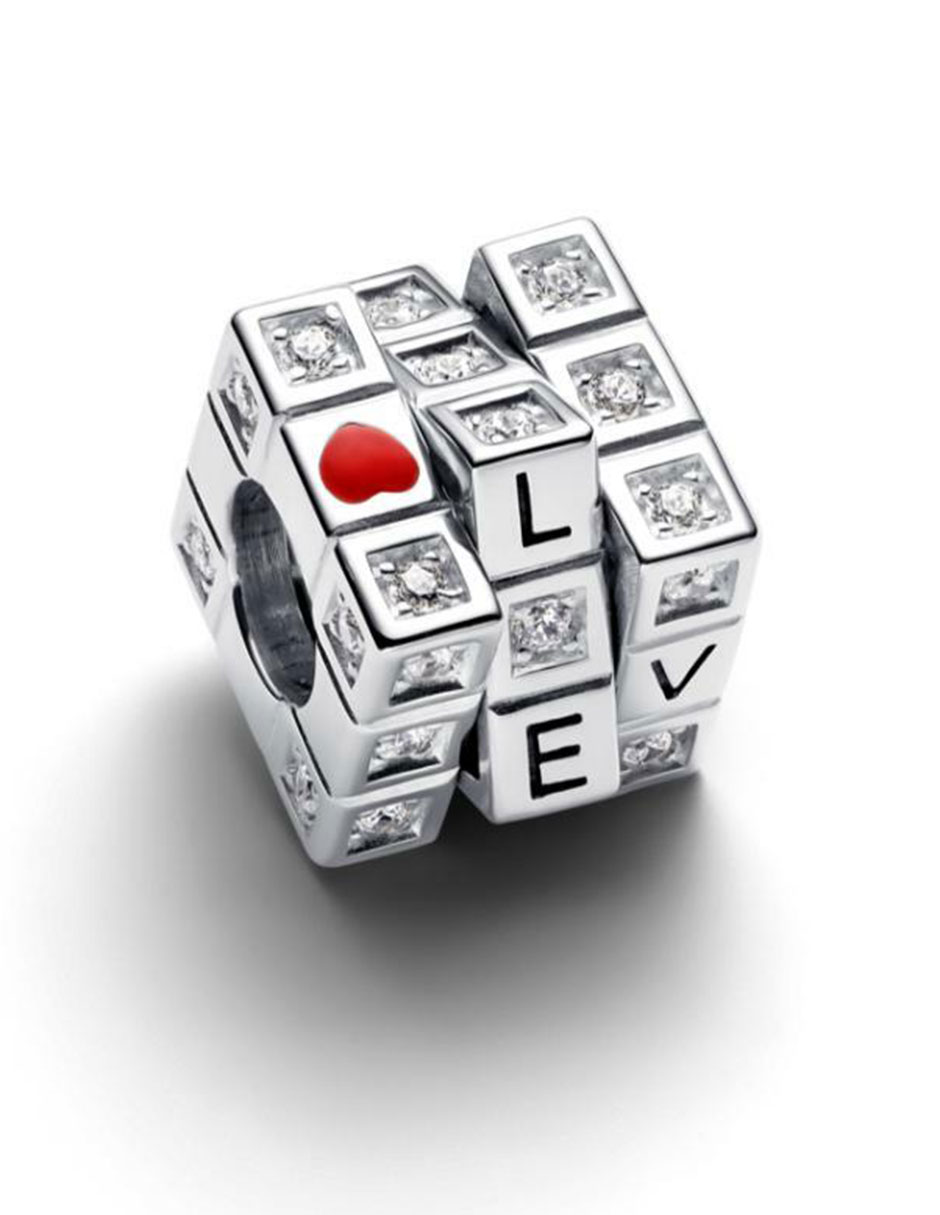 Charm Pandora Moments de plata P 925