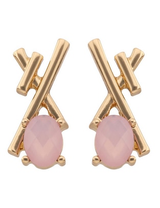 Aretes Pastel Perfection con acabado pavé