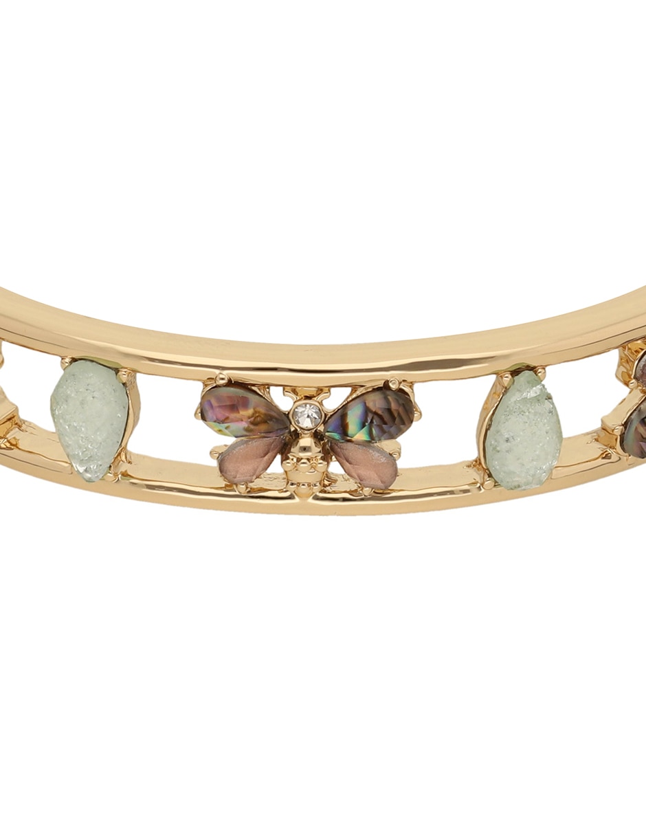 Pulsera Busy Bees con acabado brillante