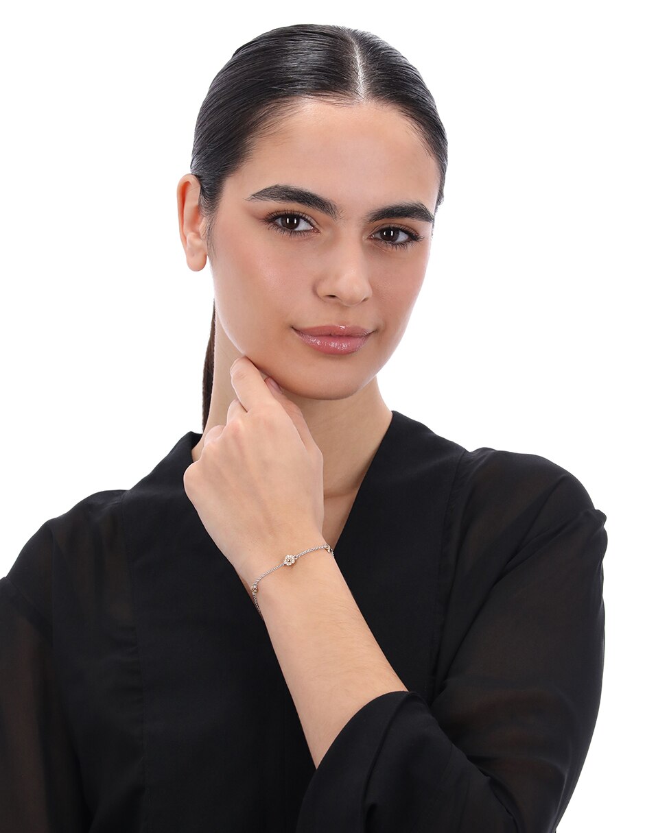 Pulsera con cristal Delicate Feminine Utility acabado liso 3