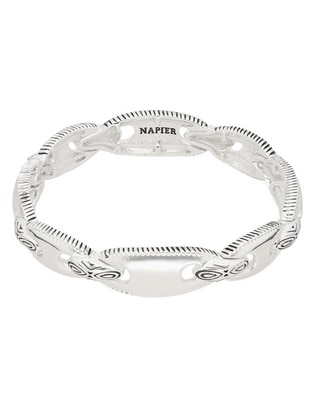 Pulsera Casual Silver Link acabado pulido