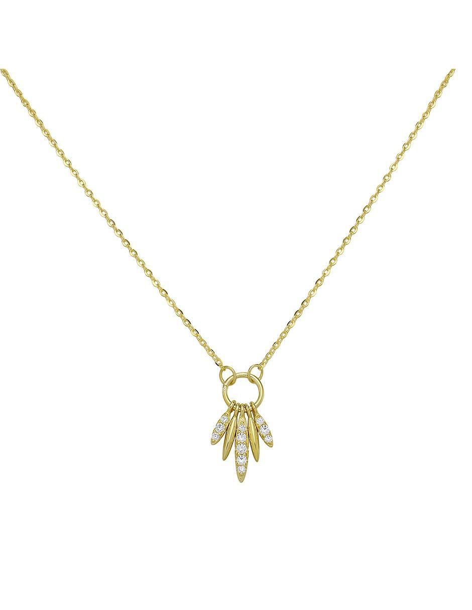 Collar de abeja Gold de plata P 925 1