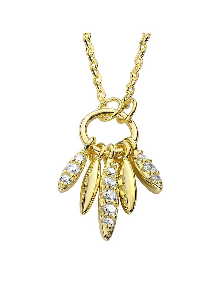 Collar de abeja Gold de plata P 925 3
