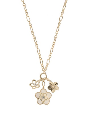 Collar de flor Anne Klein In Full Bloom