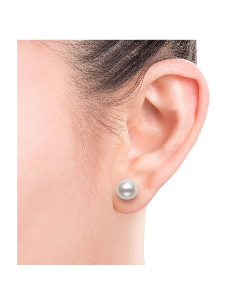 Aretes, collar y pulsera de gota de plata p 925 perla