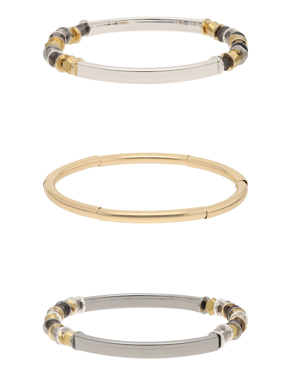Set de pulsera Tritone Rounds and Discs 4