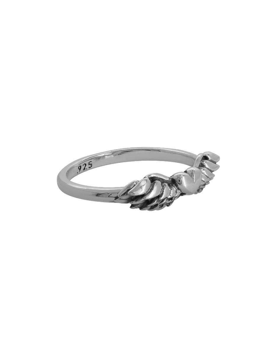 Anillo de corazón P 925 de plata liso 2