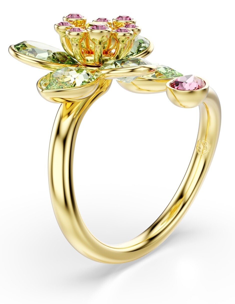 Anillo de flor Idyllia F Florere pavé 4