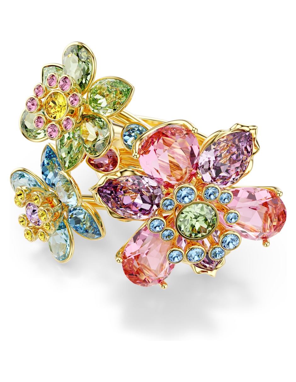 Anillo de flor Idyllia F Florere pavé