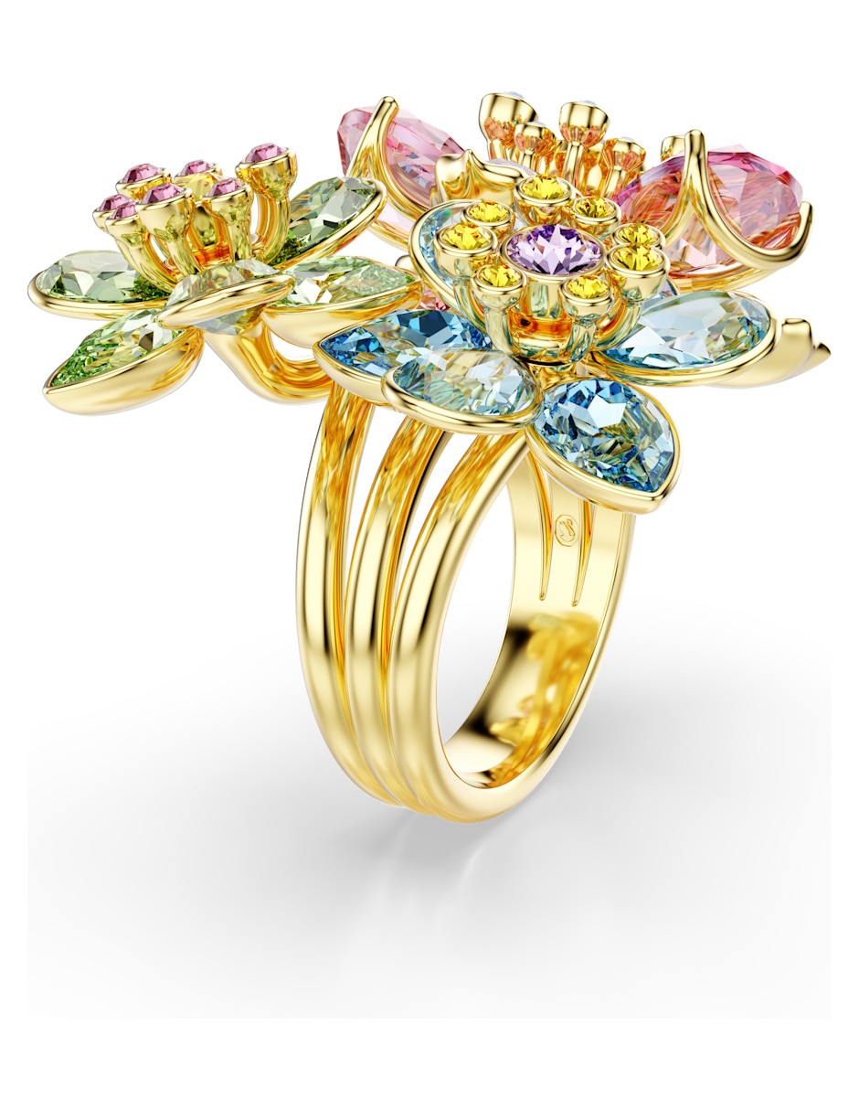 Anillo de flor Idyllia F Florere pavé