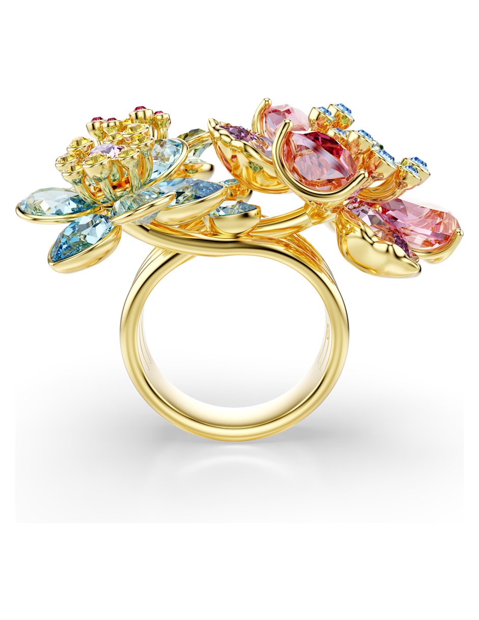 Anillo de flor Idyllia F Florere pavé