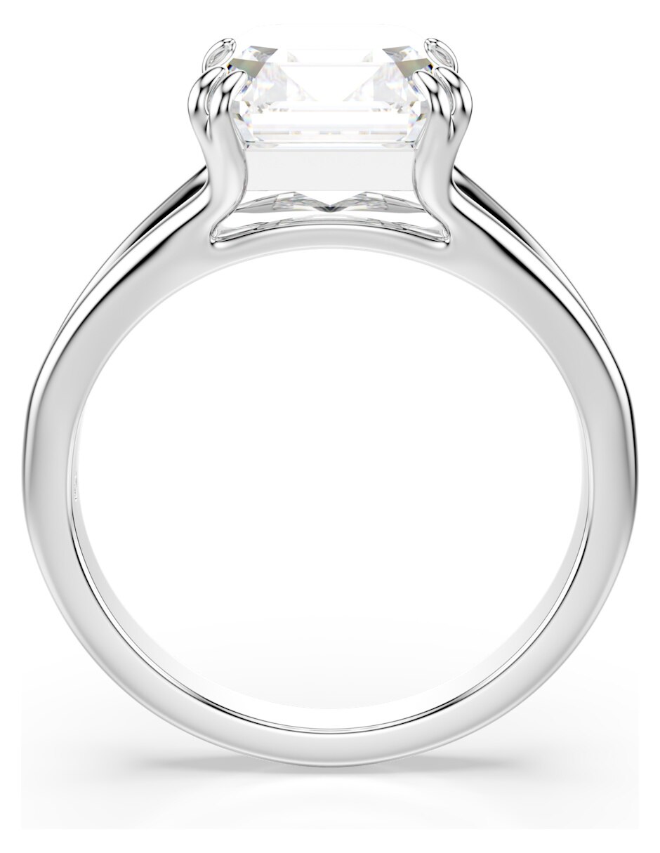 Anillo de (si aplica) Cuadrado Stilla No aplica Sin kilataje de Rodio Swarovski Brillante 5
