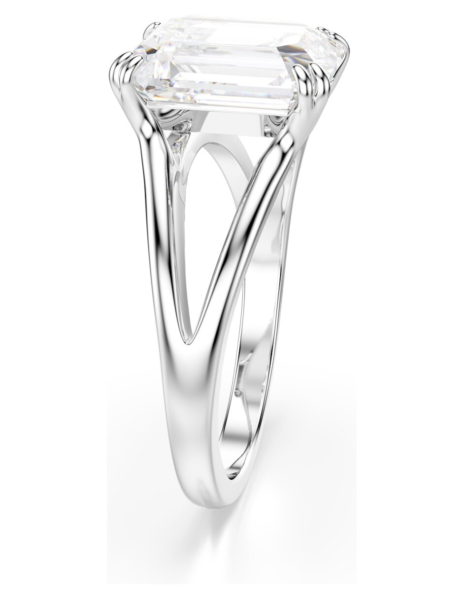 Anillo de (si aplica) Cuadrado Stilla No aplica Sin kilataje de Rodio Swarovski Brillante 4