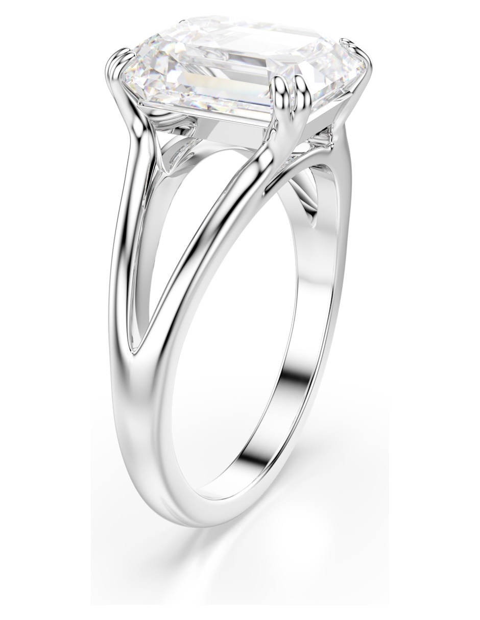 Anillo de (si aplica) Cuadrado Stilla No aplica Sin kilataje de Rodio Swarovski Brillante 3