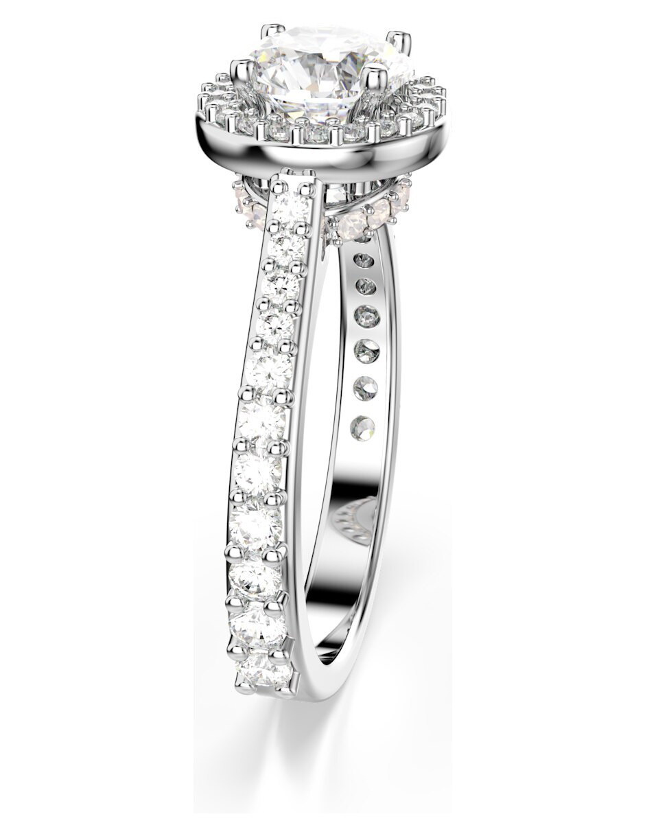 Anillo de (si aplica) Circular Una Angelic No aplica Sin kilataje de Rodio Swarovski Brillante 4