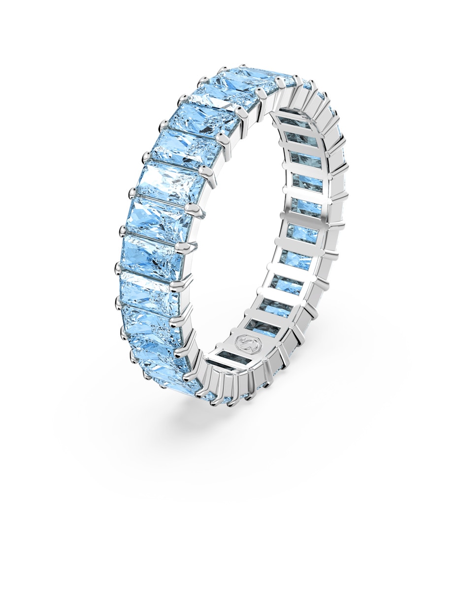 ANILLO de (si aplica) Ballena NIN Friends 16 k de Rodio Amatista y prasiolita Baño de oro blanco 2