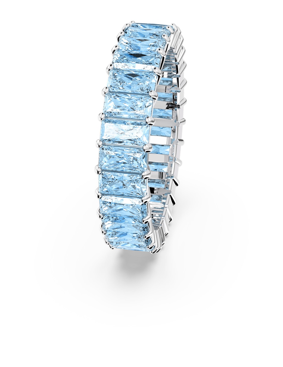 ANILLO de (si aplica) Ballena NIN Friends 16 k de Rodio Amatista y prasiolita Baño de oro blanco 3