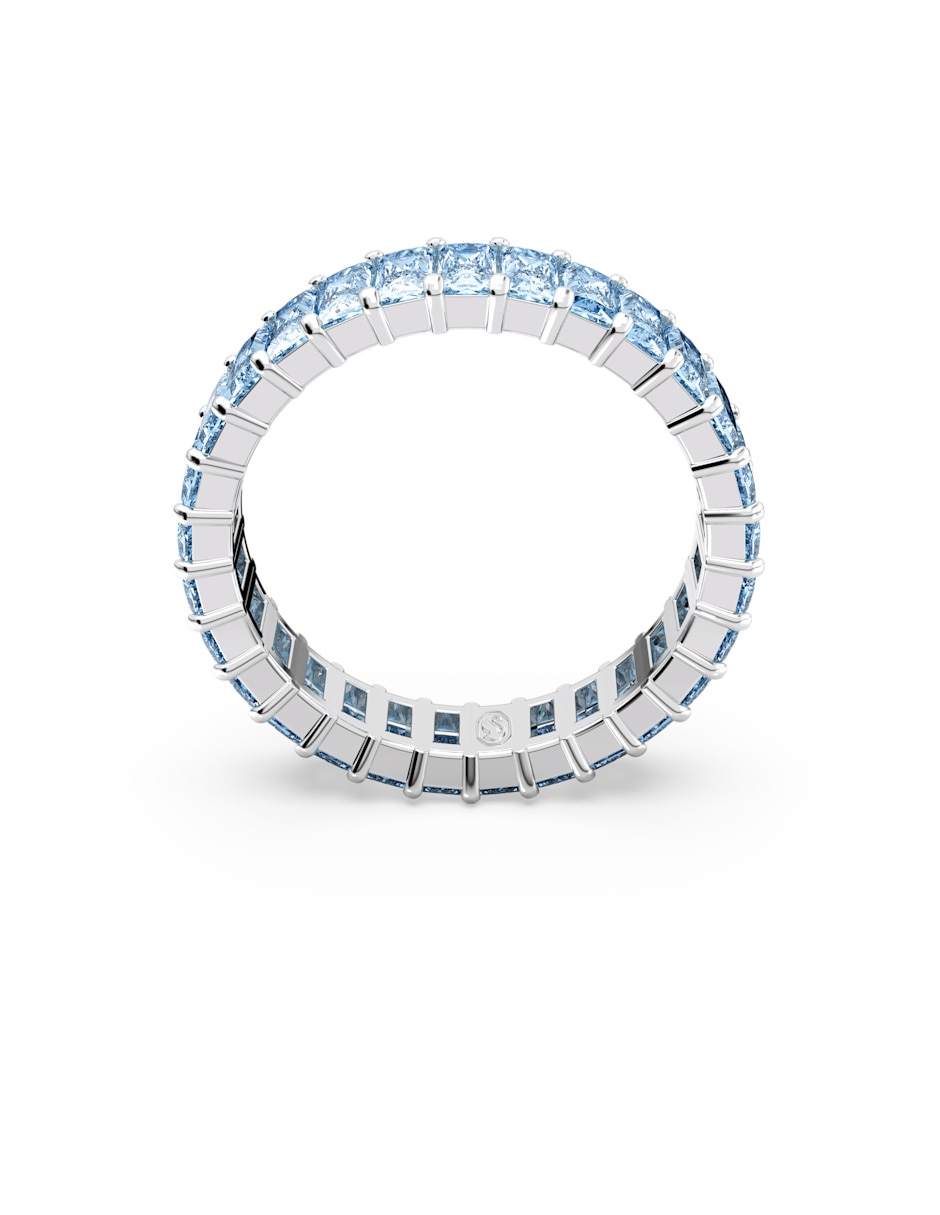 ANILLO de (si aplica) Ballena NIN Friends 16 k de Rodio Amatista y prasiolita Baño de oro blanco 4