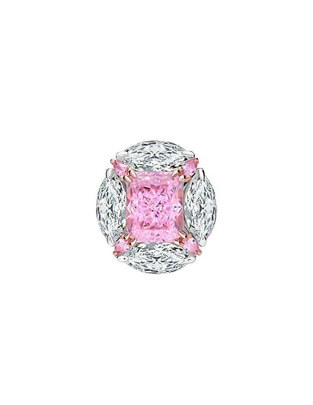 Anillo ovalado P 925 de plata zirconia