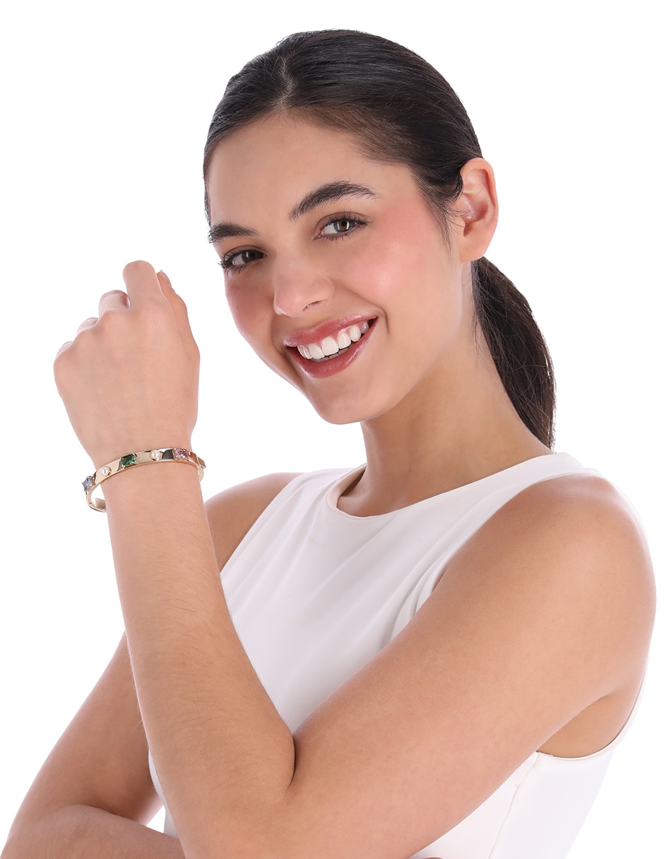 Brazalete Lauren Ralph Lauren con cristal Bridgette