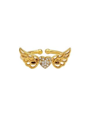 Anillo de corazón Eterna P 925 de plata circonita pavé Anillo de corazón Eterna P 925 de plata circonita pavé