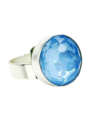 Anillo redondo Argenta P 925 de plata cristal Anillo redondo Argenta P 925 de plata cristal