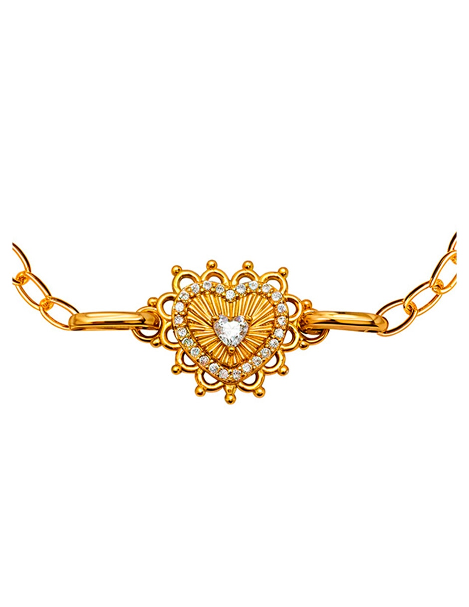 Pulsera de plata p 925 Eterna con acabado brillante 2