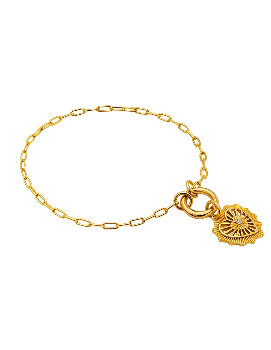 Pulsera de plata p 925 Eterna con acabado brillante 2