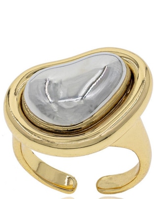 Anillo baño de rodio Anillo baño de rodio