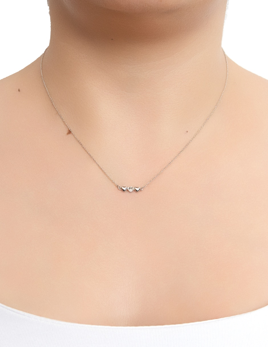 Collar de corazón mini
