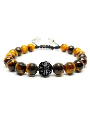 Pulsera con ojo de tigre Nabucco acabado liso Pulsera con ojo de tigre Nabucco acabado liso