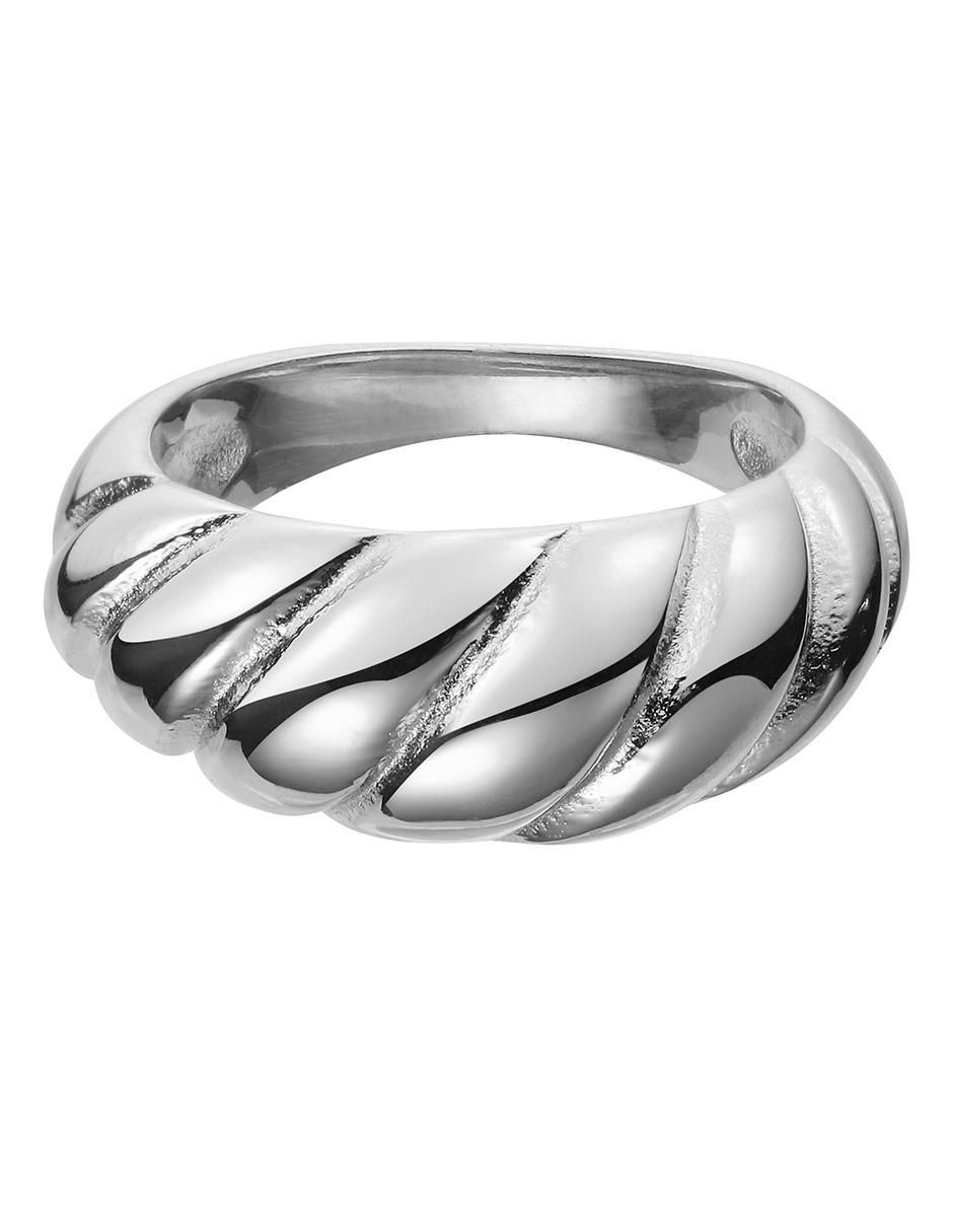 Anillo de caracol brillante