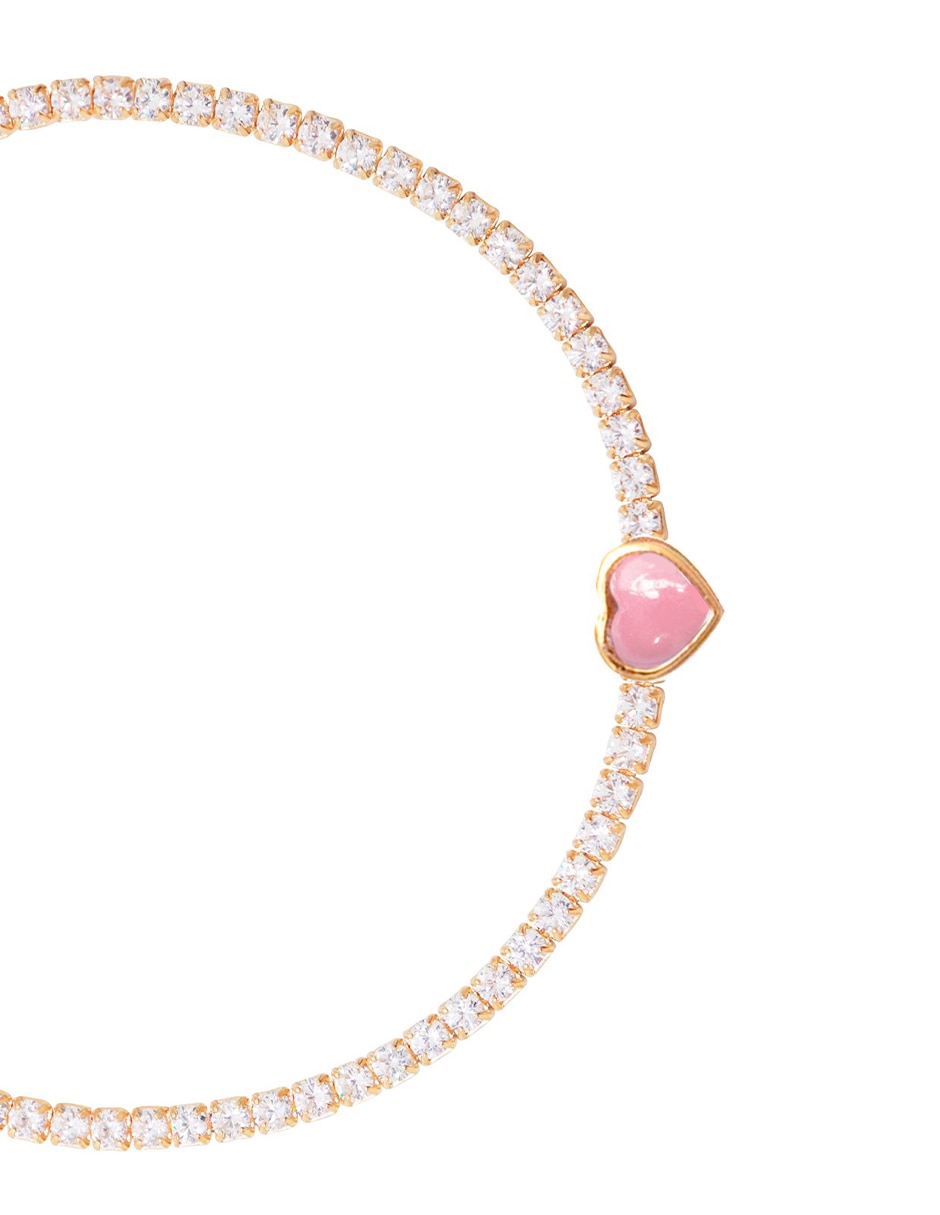 Pulsera de plata con cristal P 925 Piedra Natural acabado brillante 2
