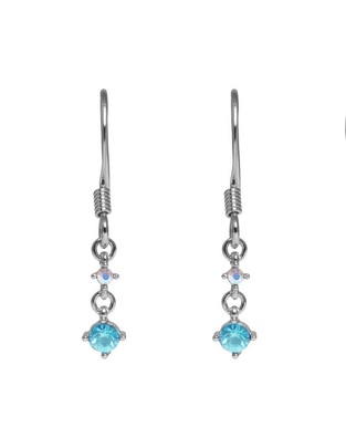 Aretes con acabado pavé cristal Aretes con acabado pavé cristal