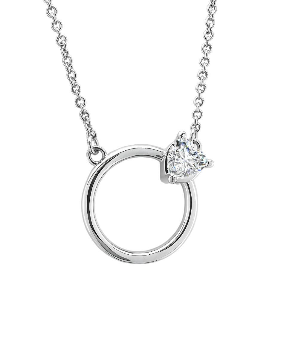 Collar de corazón Argenta de plata P 925 1
