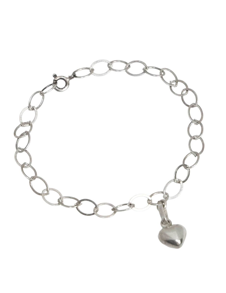 Pulsera de plata p 925 con acabado brillante