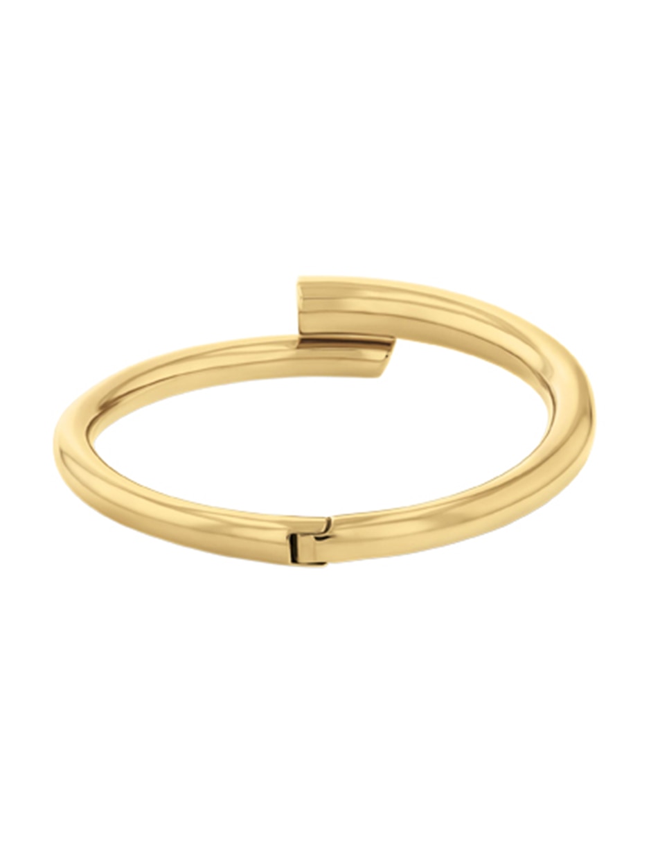 Brazalete Calvin Klein Spiral con acabado brillante 2