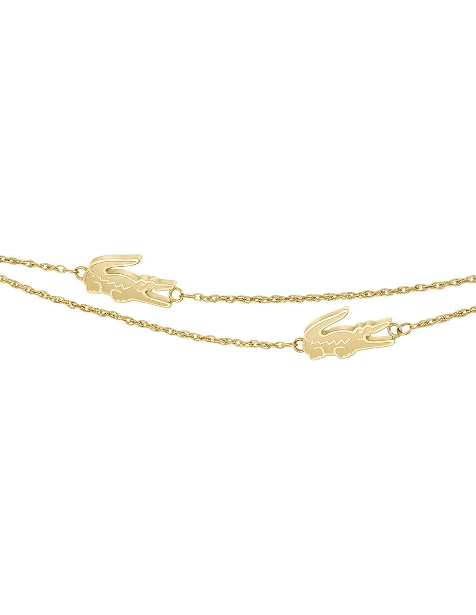 Brazalete Crocodile acabado brillante 3