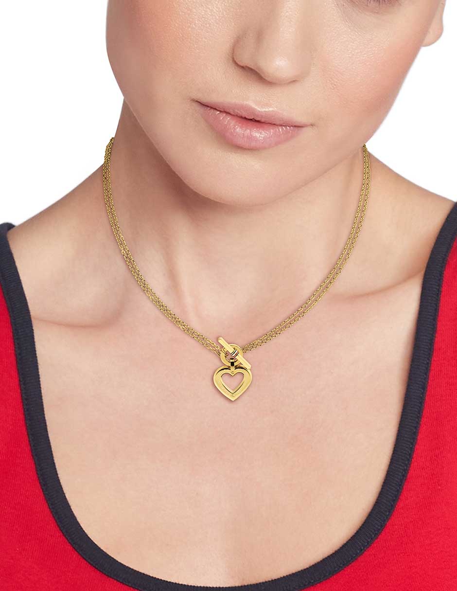 Collar corazón Tommy Toggle Heart 3