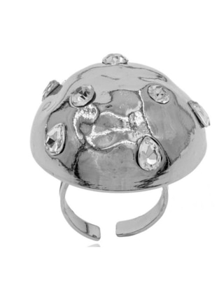 Anillo cristal baño de rodio Anillo cristal baño de rodio