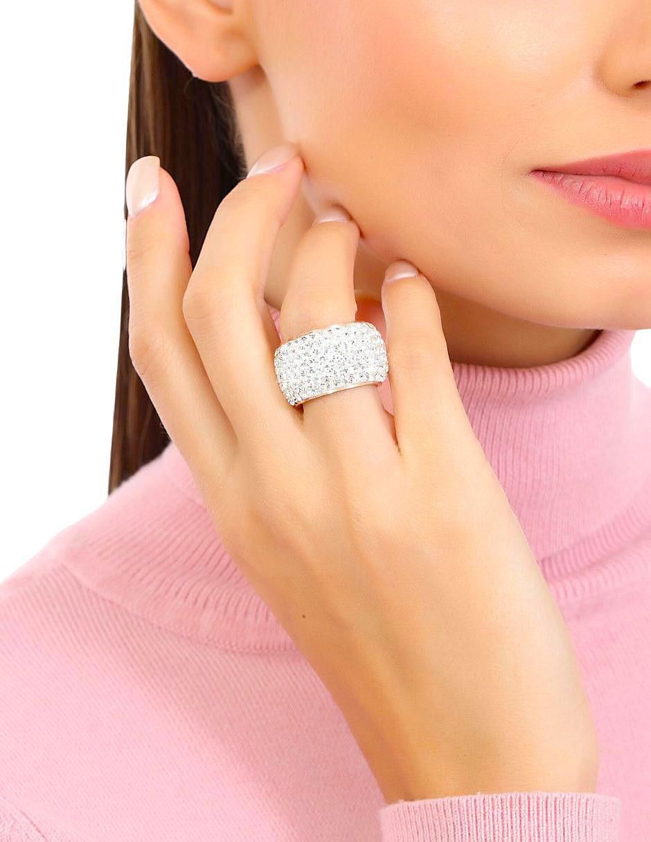 Anillo cristal brillante 2