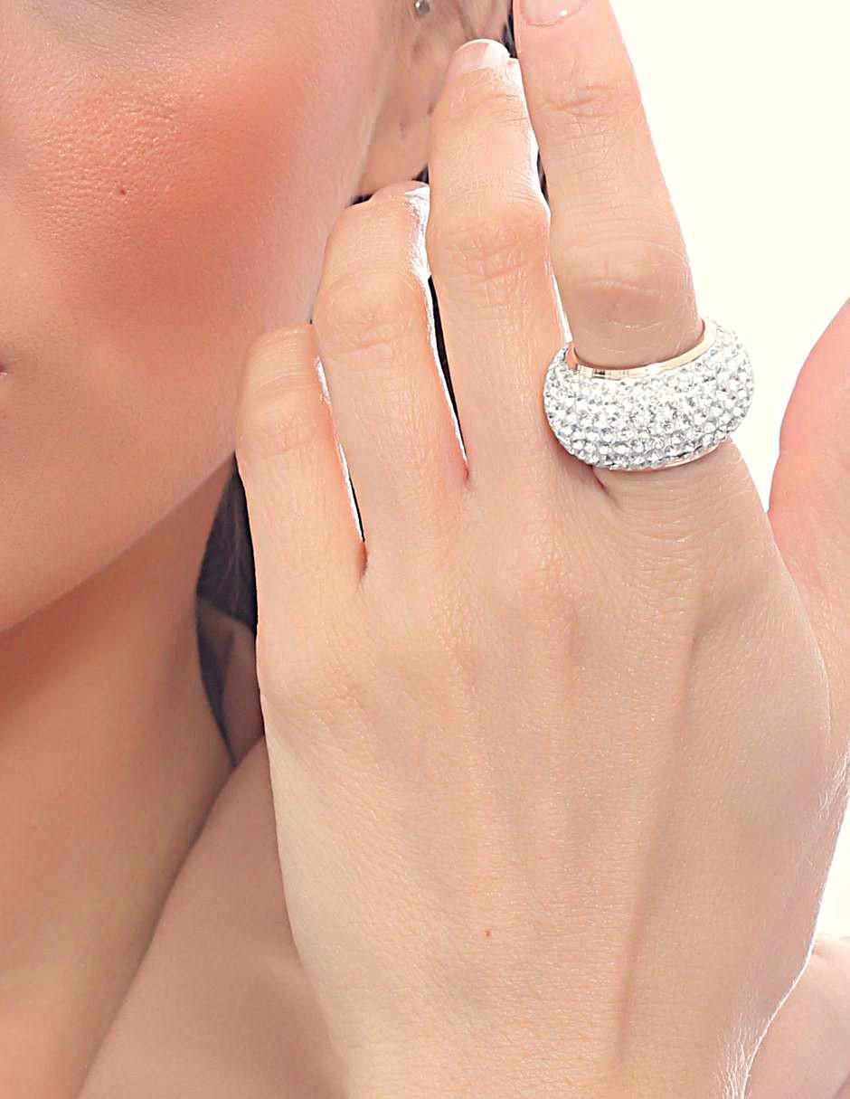 Anillo cristal brillante 3